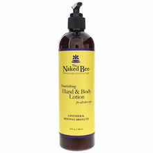 Nourishing Hand & Body Lotion, Lavender & Beeswax, 12 Oz, by Naked Bee