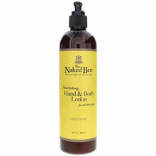 Nourishing Hand & Body Lotion, Unscented, 12 Oz, by Naked Bee