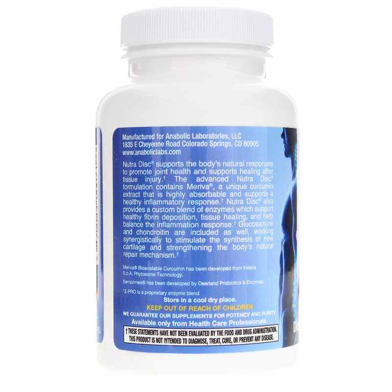 Nutra Disc, 90 Capsules, by Anabolic Laboratories, image #3