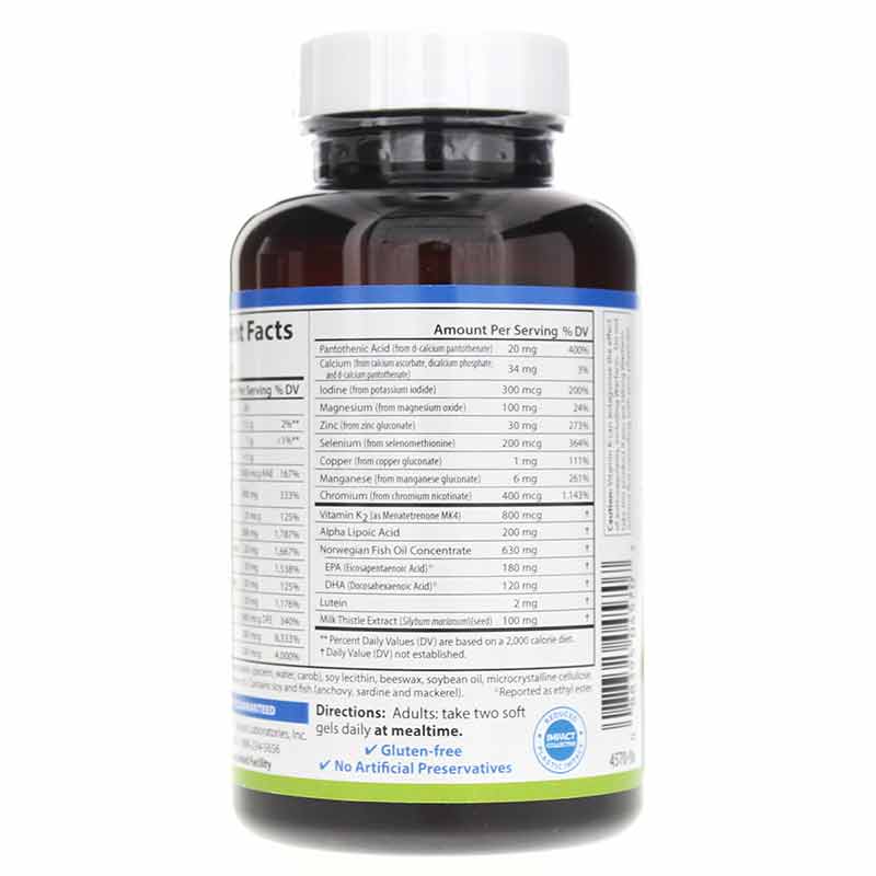 Nutra-Support Diabetes, 60 Softgels, by Carlson Labs, image #3