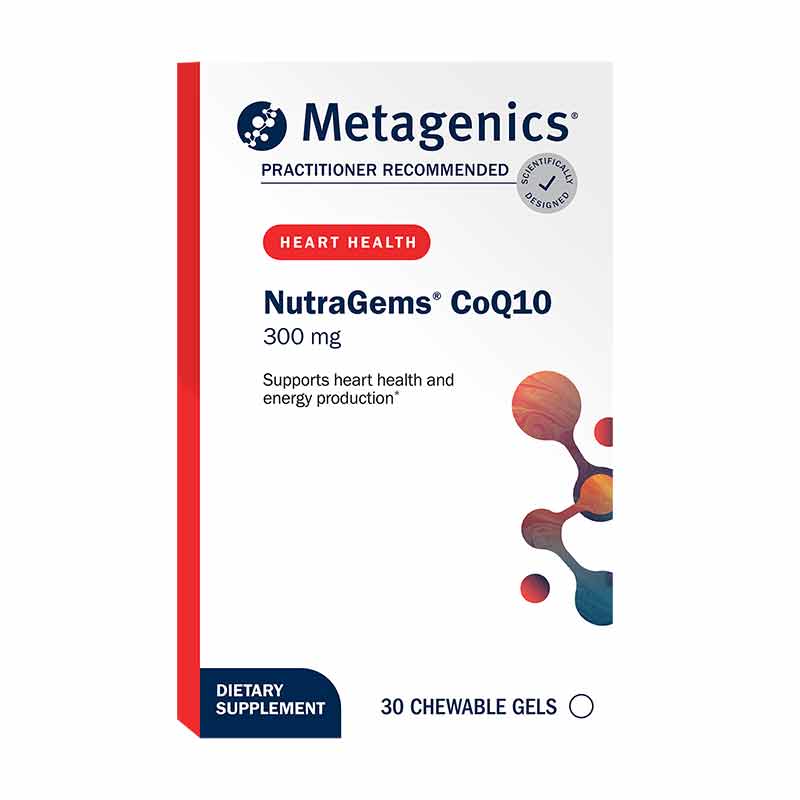 NutraGems CoQ10 300 mg, by Metagenics