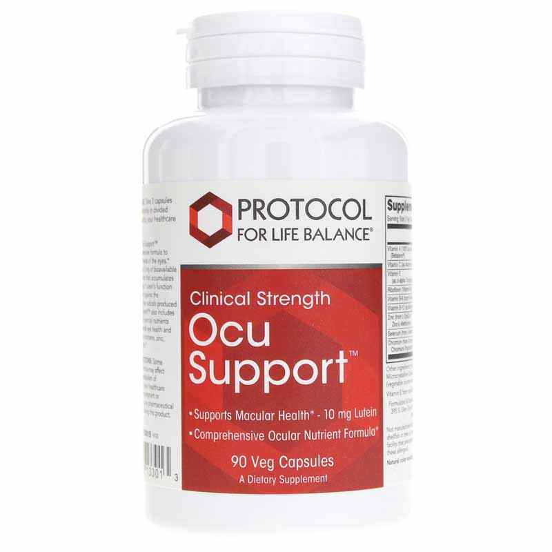 Ocu Support Clinical Strength, by Protocol For Life Balance
