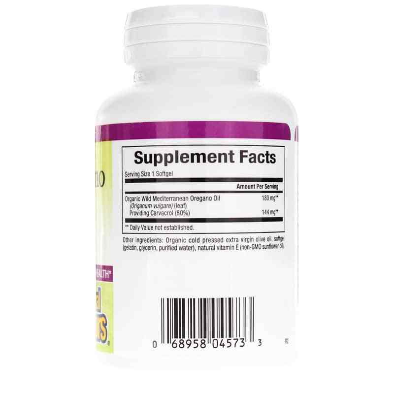 Oil of Oregano 180 Mg, 30 Softgels, by Natural Factors, image #2