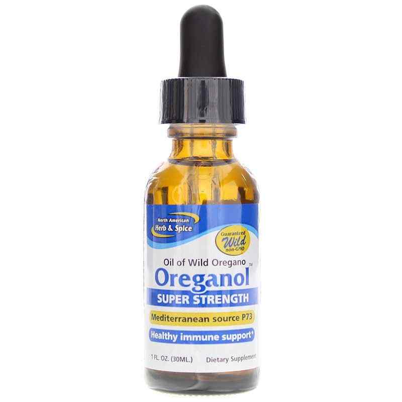 Oil of Wild Oregano Oreganol Super Strength Liquid, by North American Herb & Spice