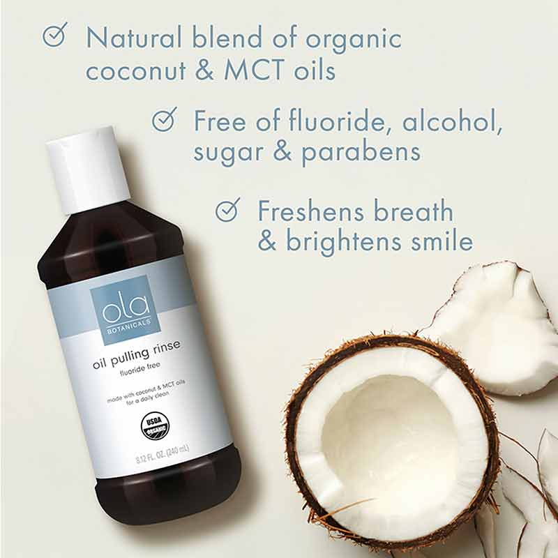 Oil Pulling Rinse Organic, by Ola Botanicals, image #4