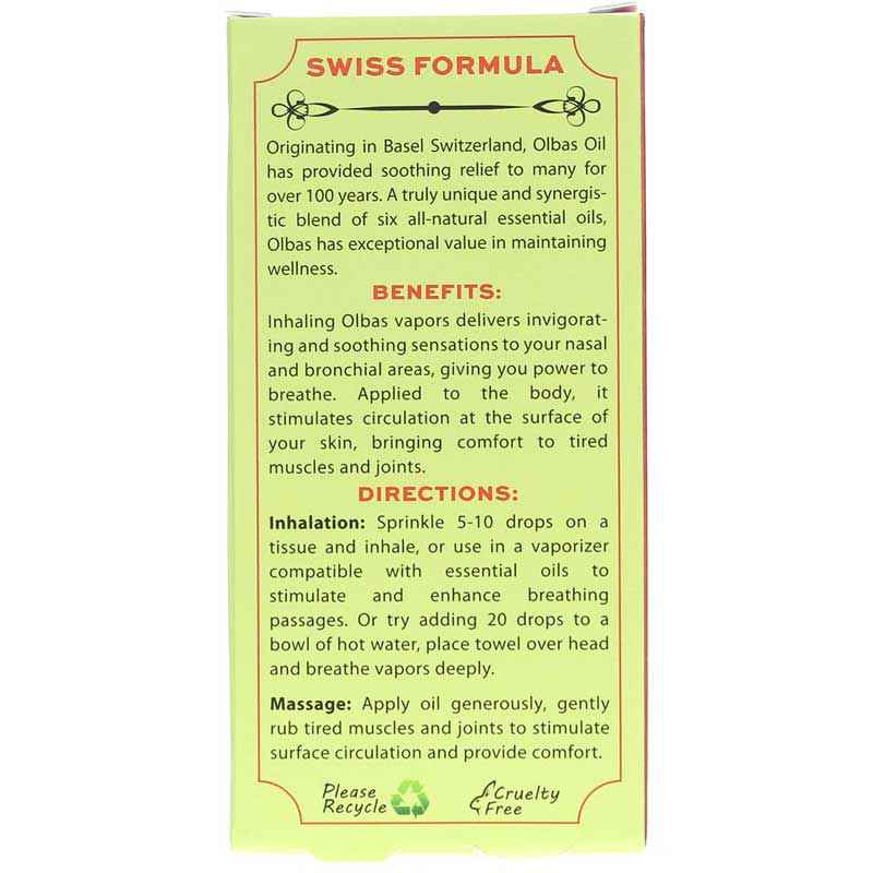 Olbas Oil Aromatherapy & Massage, 1 Oz, by Olbas, image #3