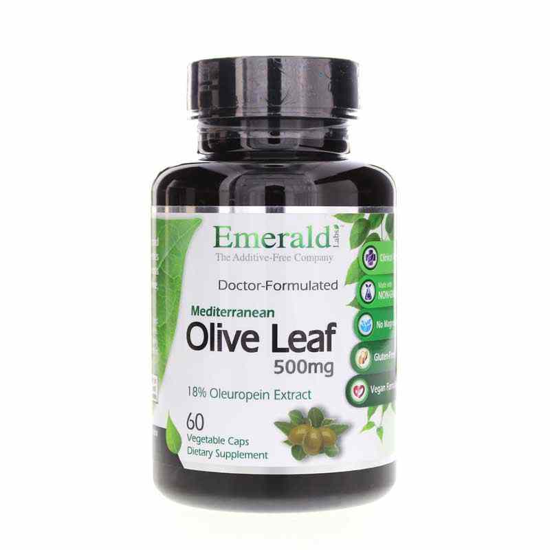 Olive Leaf 500 Mg, by Emerald