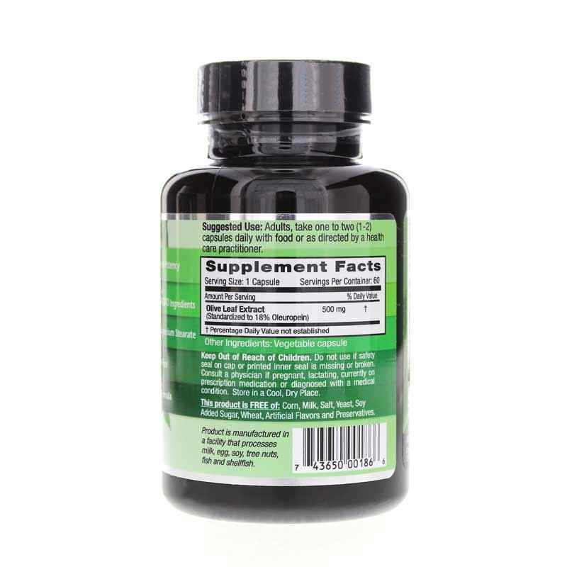 Olive Leaf 500 Mg, by Emerald, image #2