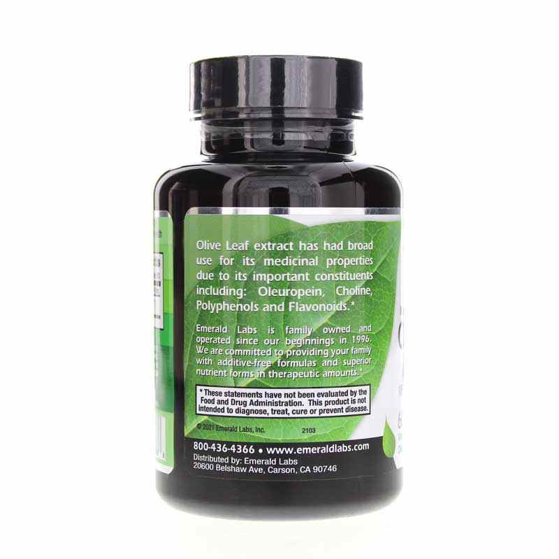 Olive Leaf 500 Mg, by Emerald, image #3