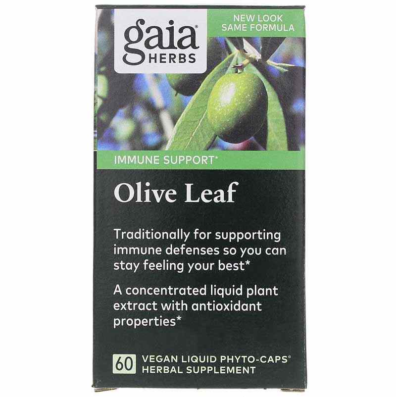 Olive Leaf, 60 Liquid Phyto Caps, by Gaia Herbs