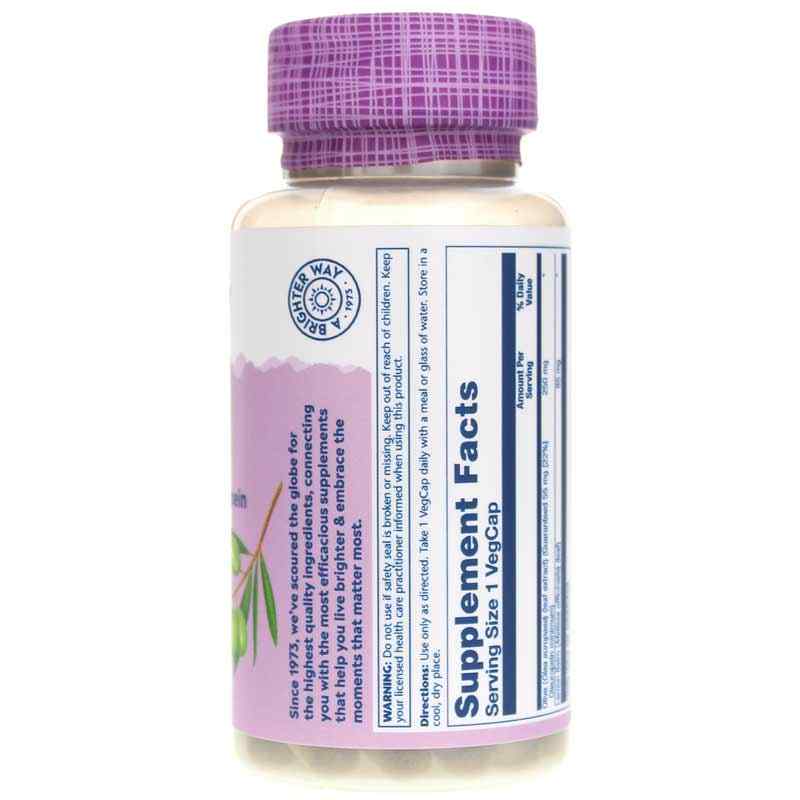 Olive Leaf Extract 250 Mg, 60 Veg Capsules, by Solaray, image #2