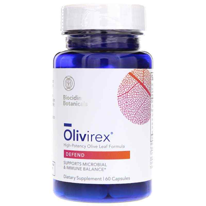 Olivirex Olive Leaf Combination, Biocidin Botanicals – Natural