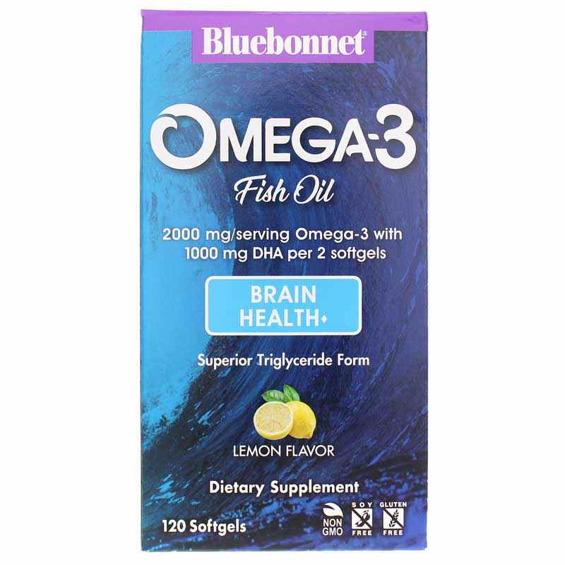 Omega-3 Brain Formula, by Bluebonnet