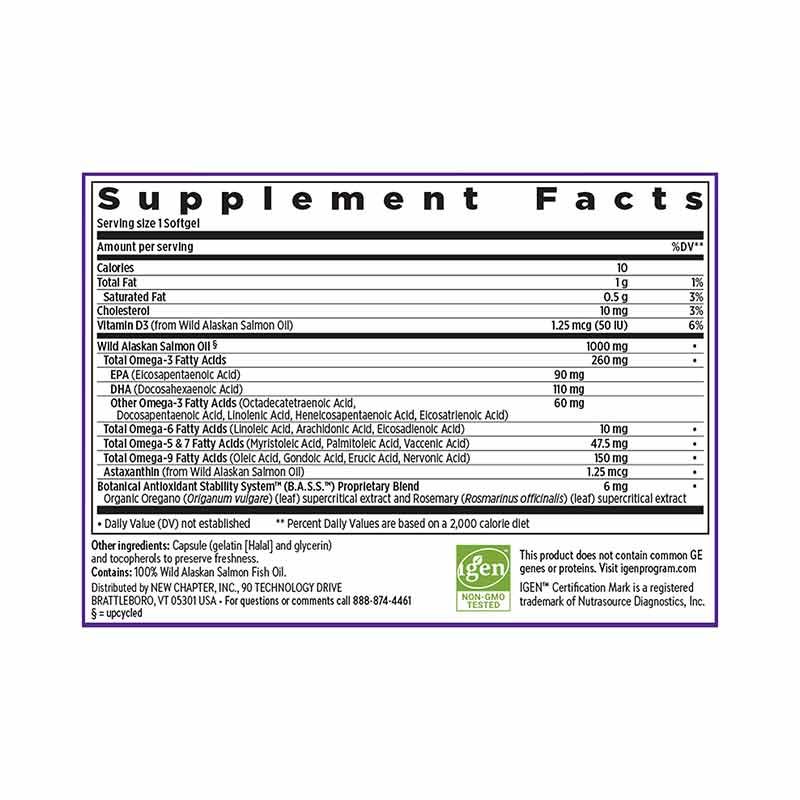 Omega-3 Complex, by New Chapter, image #2