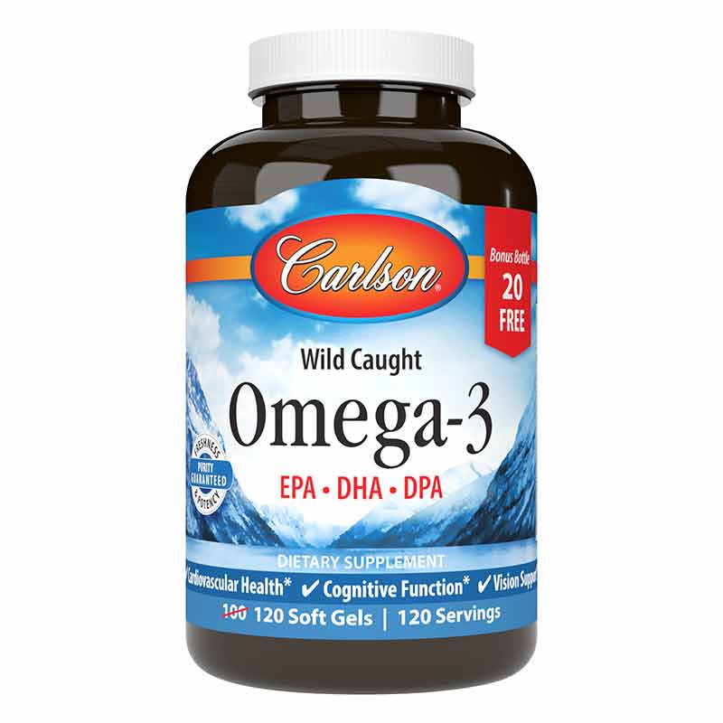 Omega-3 EPA|DHA|DPA, Carlson Labs – Natural Healthy Concepts