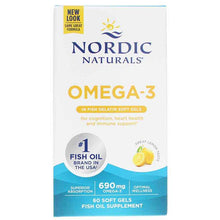 Omega-3 Fish Gelatin Softgels, by Nordic Naturals