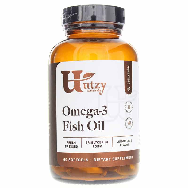 Omega-3 Fish Oil, by Utzy Naturals