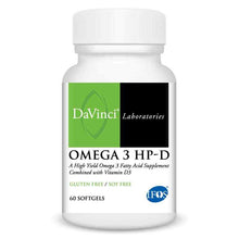 Omega 3 HP-D, 60 Softgels, by DaVinci Labs