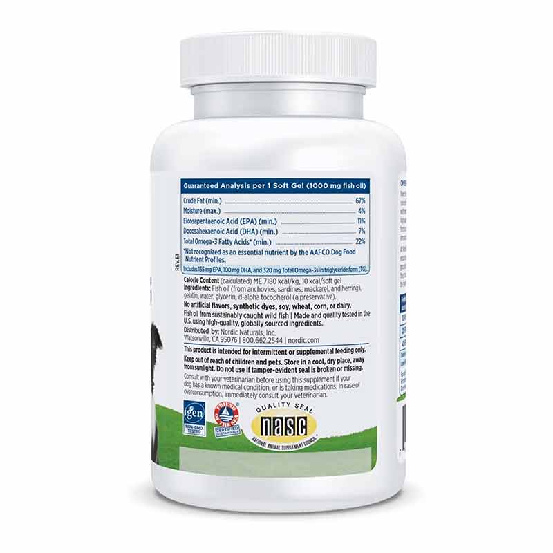 Omega-3 Pet for Dogs, 90 Softgels, by Nordic Naturals, image #3