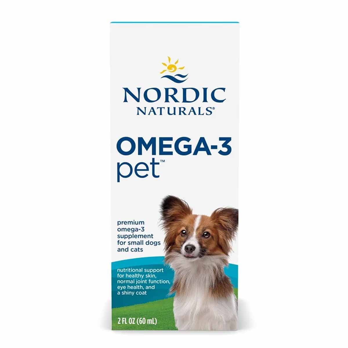 Omega-3 Pet Liquid for Cats & Small Dogs, 2 Oz, by Nordic Naturals