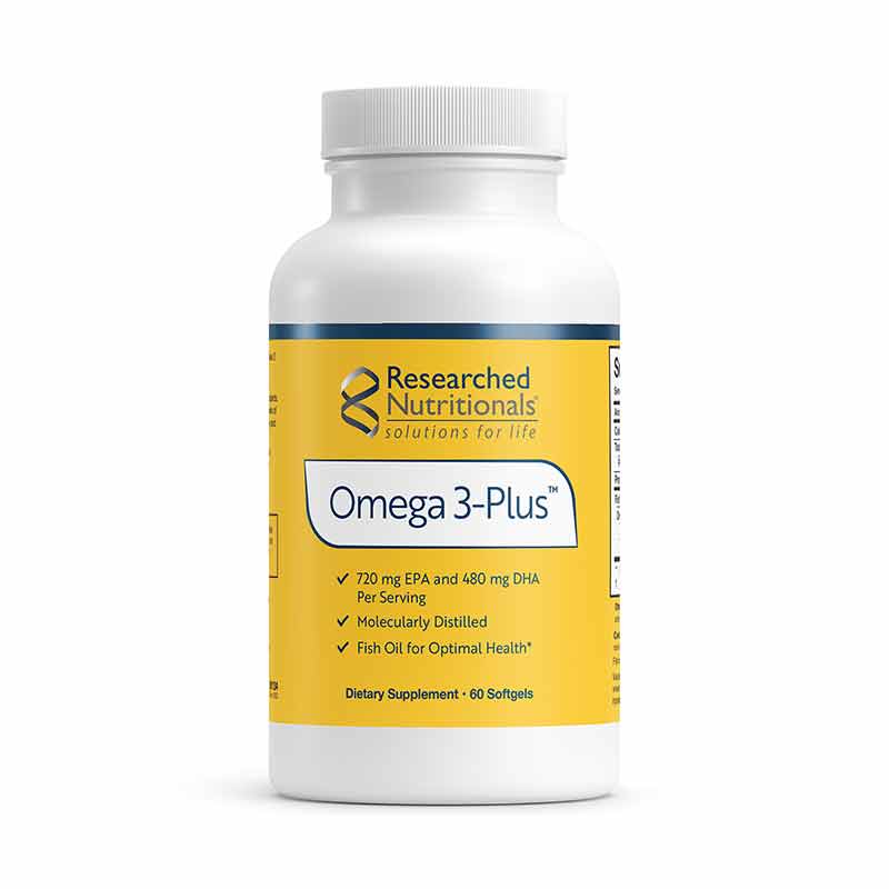 Omega-3 Plus, by Researched Nutritionals