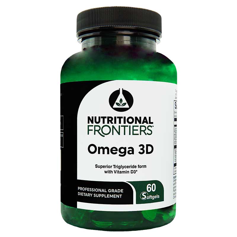 Omega 3D, 60 Softgels, by Nutritional Frontiers