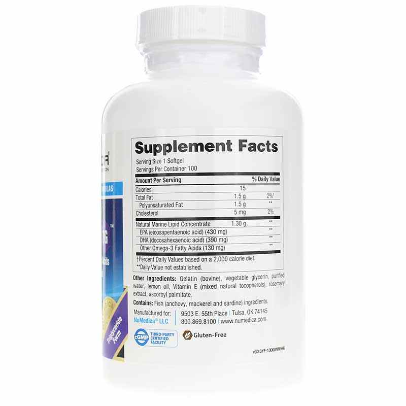 Omega 950 TG, 100 Softgels, by NuMedica, image #2