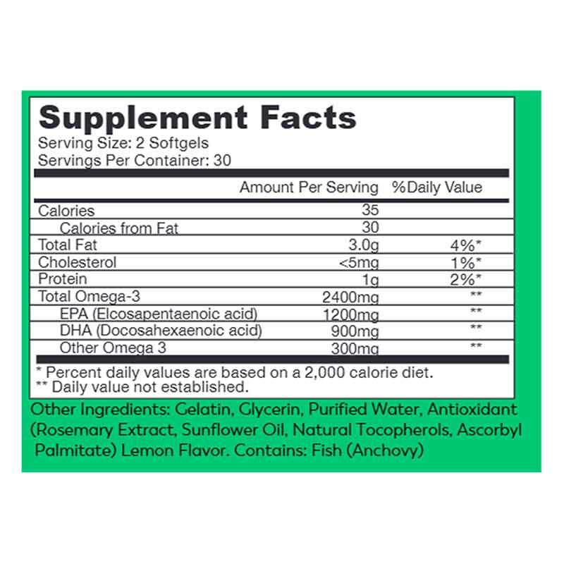 Omega, 60 Capsules, by Natural Healthy Concepts, image #2