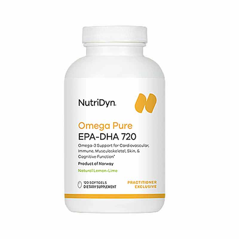 Omega Pure EPA-DHA 720, 120 Softgels, by NutriDyn