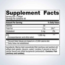 OmegaGenics Fish Oil EPA 1200 mg, 90 Softgels, by Metagenics, image #2