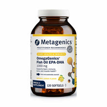 OmegaGenics Fish Oil EPA-DHA 1000 mg, 120 Softgels, by Metagenics