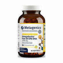 OmegaGenics Fish Oil EPA-DHA 1000 mg, 60 Softgels, by Metagenics