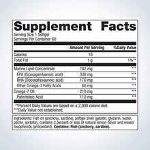 OmegaGenics Fish Oil Mega 10, 60 Softgels, by Metagenics, image #2