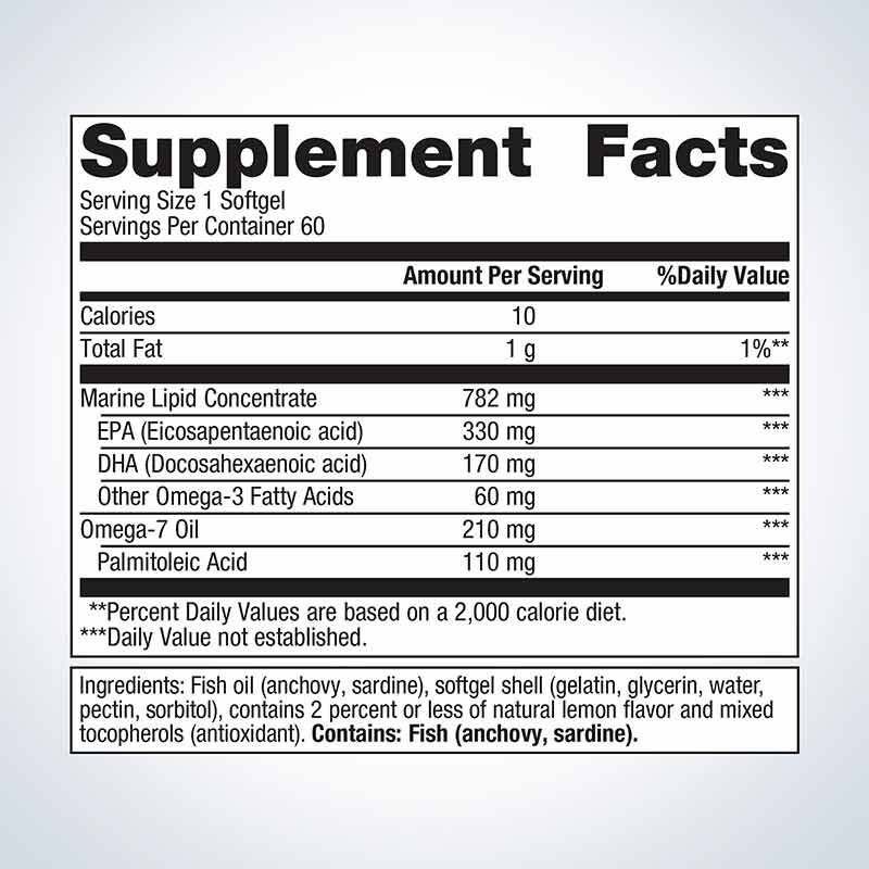 OmegaGenics Fish Oil Mega 10, 60 Softgels, by Metagenics, image #2