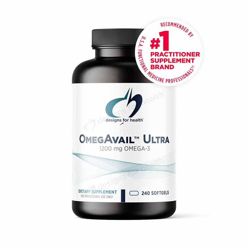 OmegAvail Ultra, 240 Softgels, by Designs For Health
