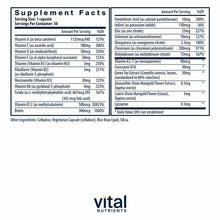 Once Daily Multivitamin, 30 Capsules, by Vital Nutrients, image #2