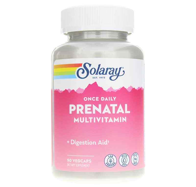 Once Daily Prenatal Multivitamin, by Solaray