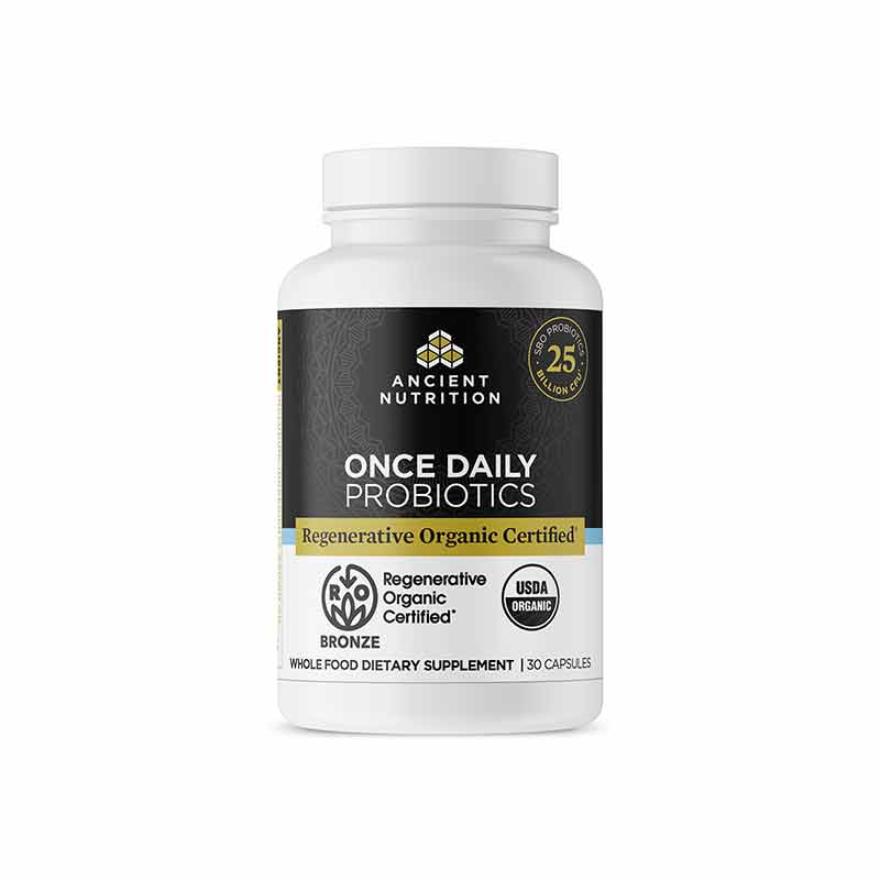 Once Daily Probiotics 25 Billion CFU, by Ancient Nutrition
