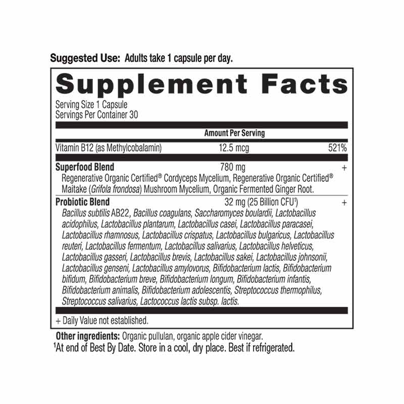 Once Daily Probiotics 25 Billion CFU, by Ancient Nutrition, image #2