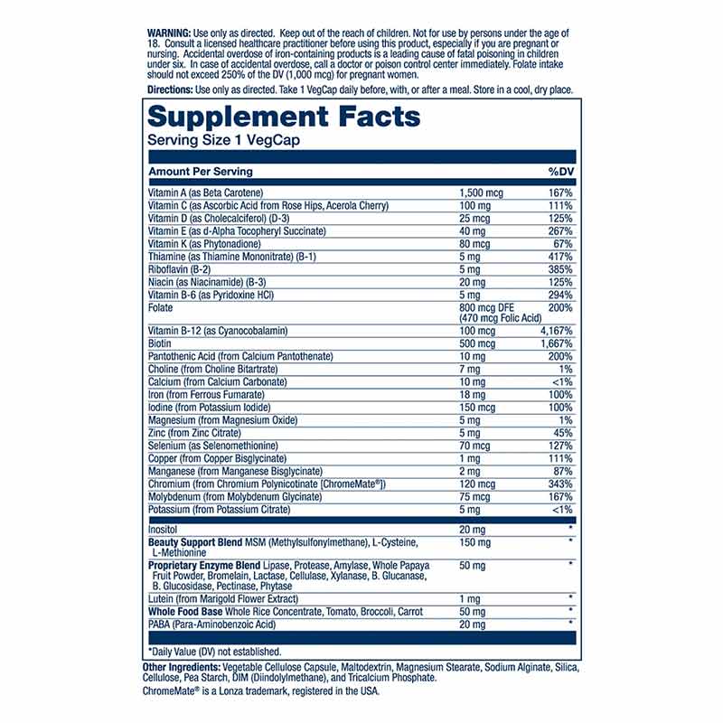 Once Daily Woman Multivitamin, 90 Veg Capsules, by Solaray, image #2