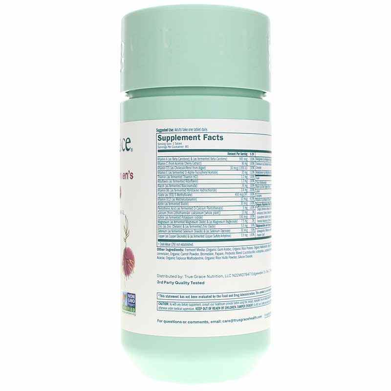 One Daily Women's 40+ Multi, 60 Vegan Tablets, by True Grace, image #2