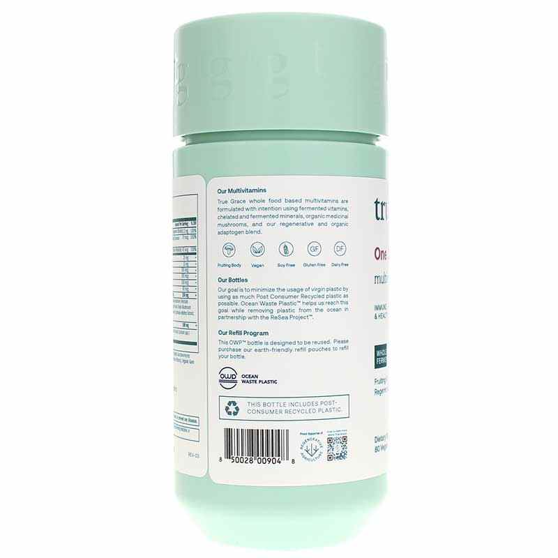 One Daily Women's 40+ Multi, 60 Vegan Tablets, by True Grace, image #4