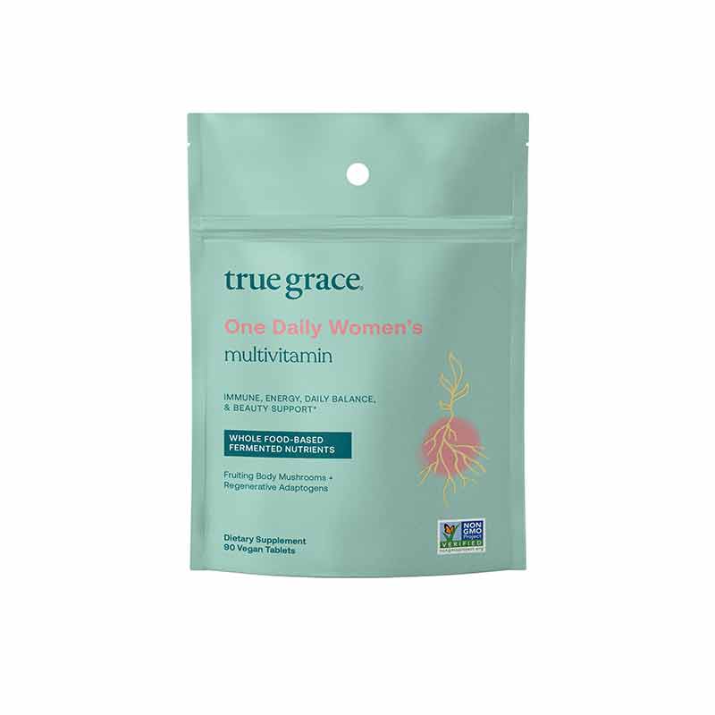 One Daily Women's Multi, 90 Vegan Tablets, by True Grace