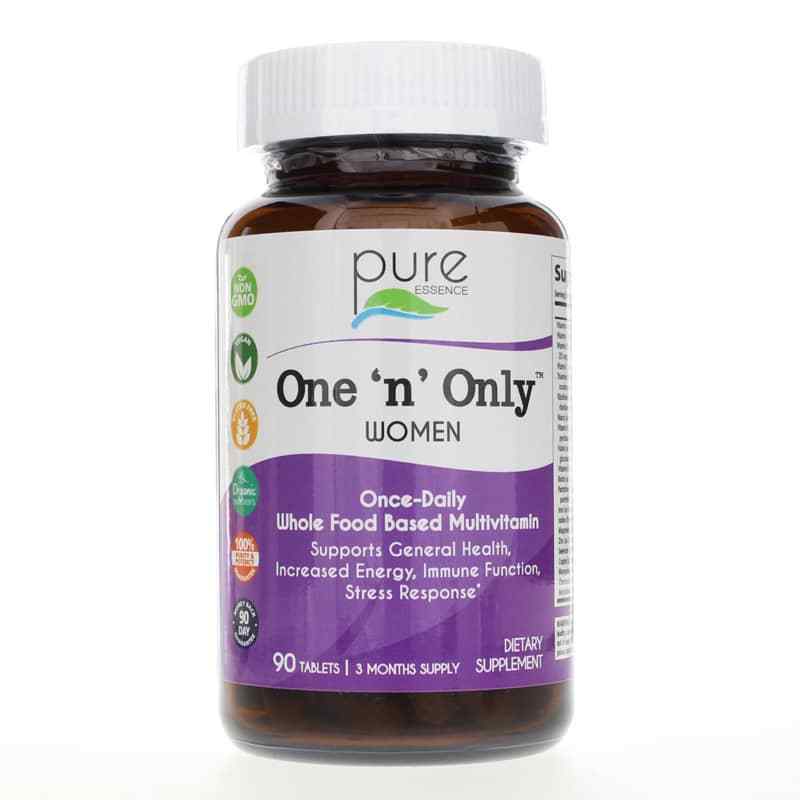 One 'n' Only Women Multivitamin, Pure Essence Labs – Natural