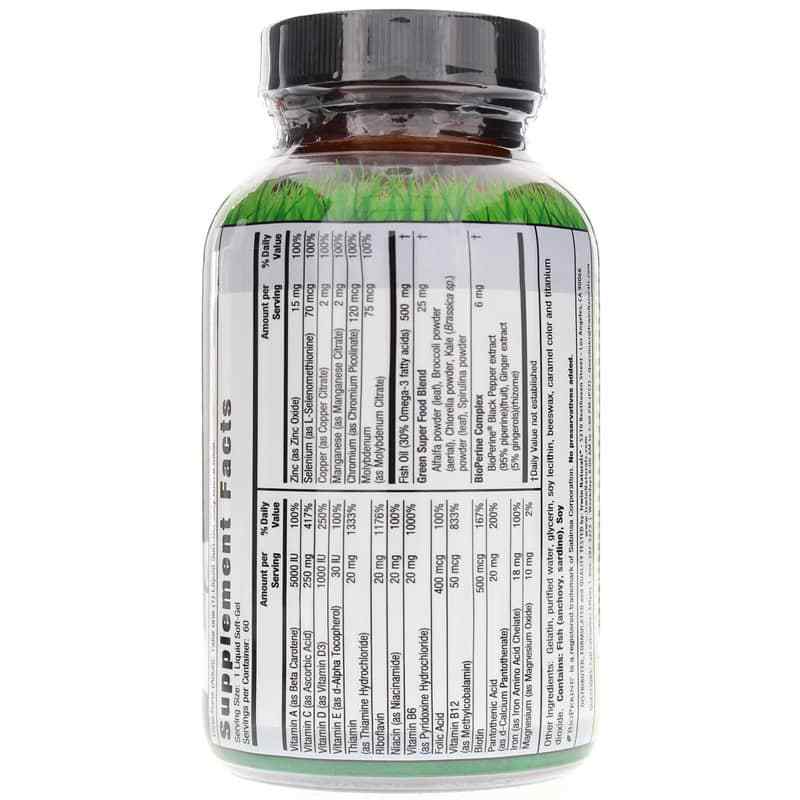 Only One Liquid-Gel Multi with iron, by Irwin Naturals, image #2