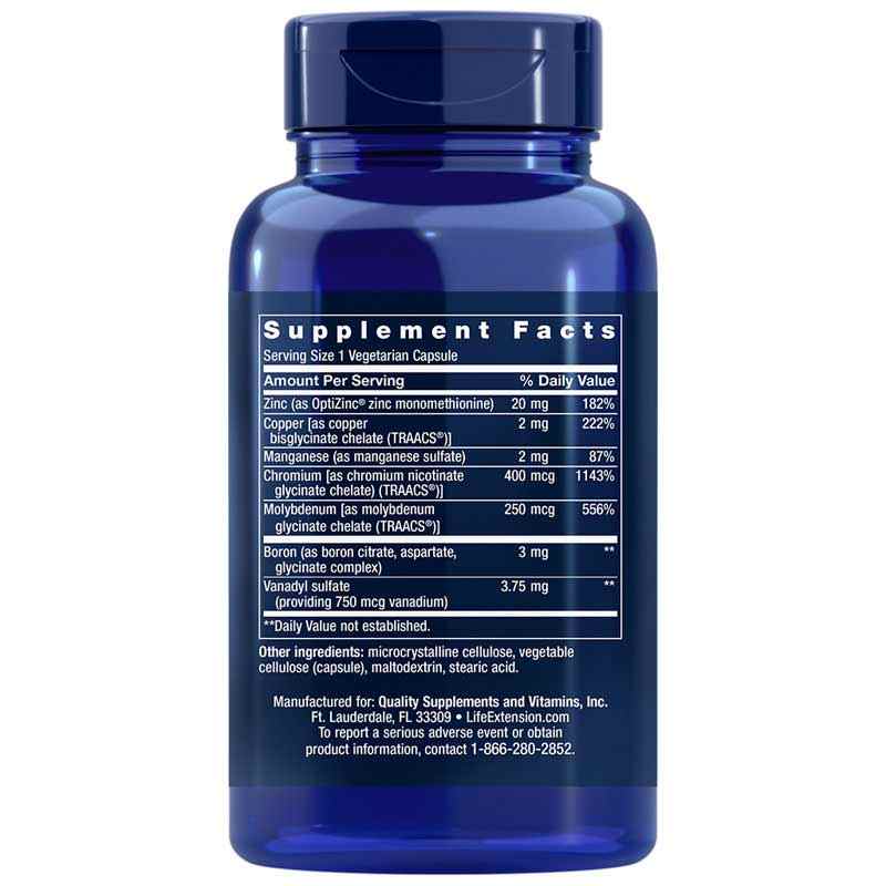 Only Trace Minerals, by Life Extension, image #2