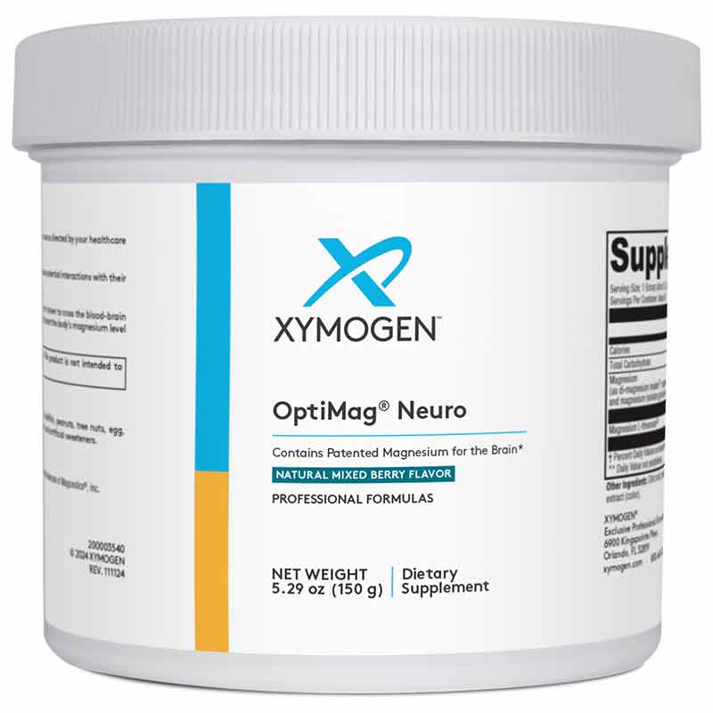 OptiMag Neuro Powder, Mixed Berry, 5.29 Oz, by Xymogen