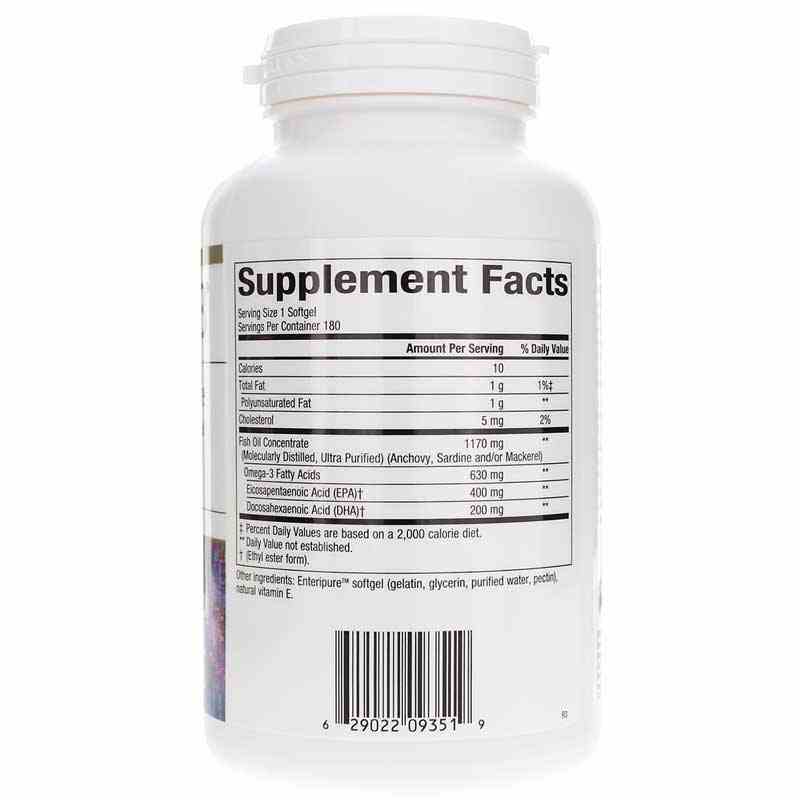 OptiMega-3, by Bioclinic Naturals, image #2