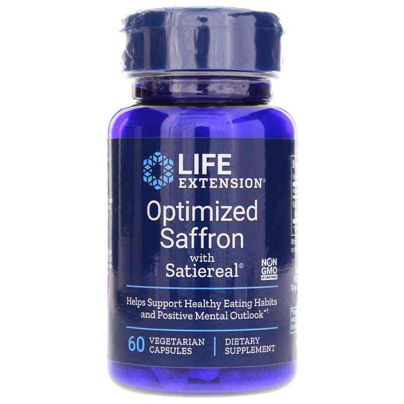 Optimized Saffron with Satiereal, by Life Extension
