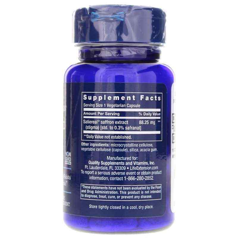 Optimized Saffron with Satiereal, by Life Extension, image #2